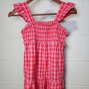 Orange & Pink Maxi Dress